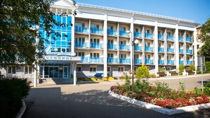 Fassade der Unterkunft