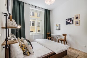 City Apartment | Blackout drapes, iron/ironing board, free WiFi, bed sheets - Zizkov APT Prague by Michal&Friends (Prague)