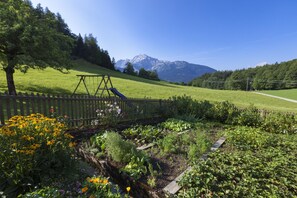 Vue sur la campagne depuis l’hébergement