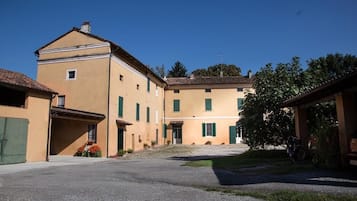 Majoituspaikan julkisivu