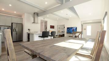 House (2 Bedrooms) | Private kitchen | Microwave, stovetop, dishwasher