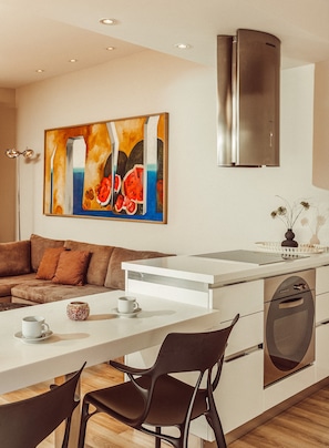 Panoramic-Apartment (Acropolis View) | Wohnbereich