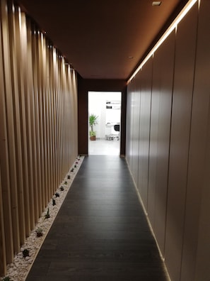 Udsigt fra overnatningsstedet