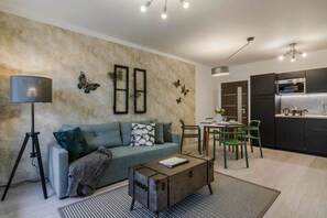 Apartamento superluxo | Sala de estar | Smart TV