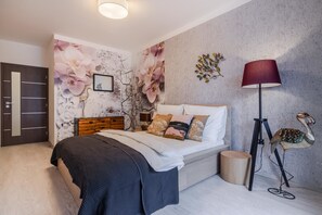Apartamento luxo | 1 quarto, individualmente decorados, individualmente mobiliados