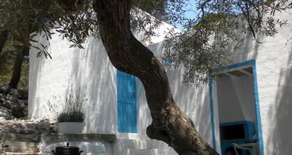 Das Pagghiara Chalet mit Blick auf das Meer