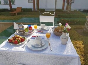 Kontinental frokost er inkludert hver dag