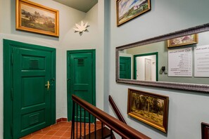 Interior entrance