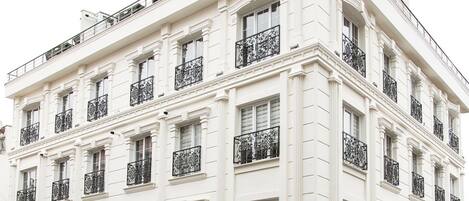 Façade de l’hébergement