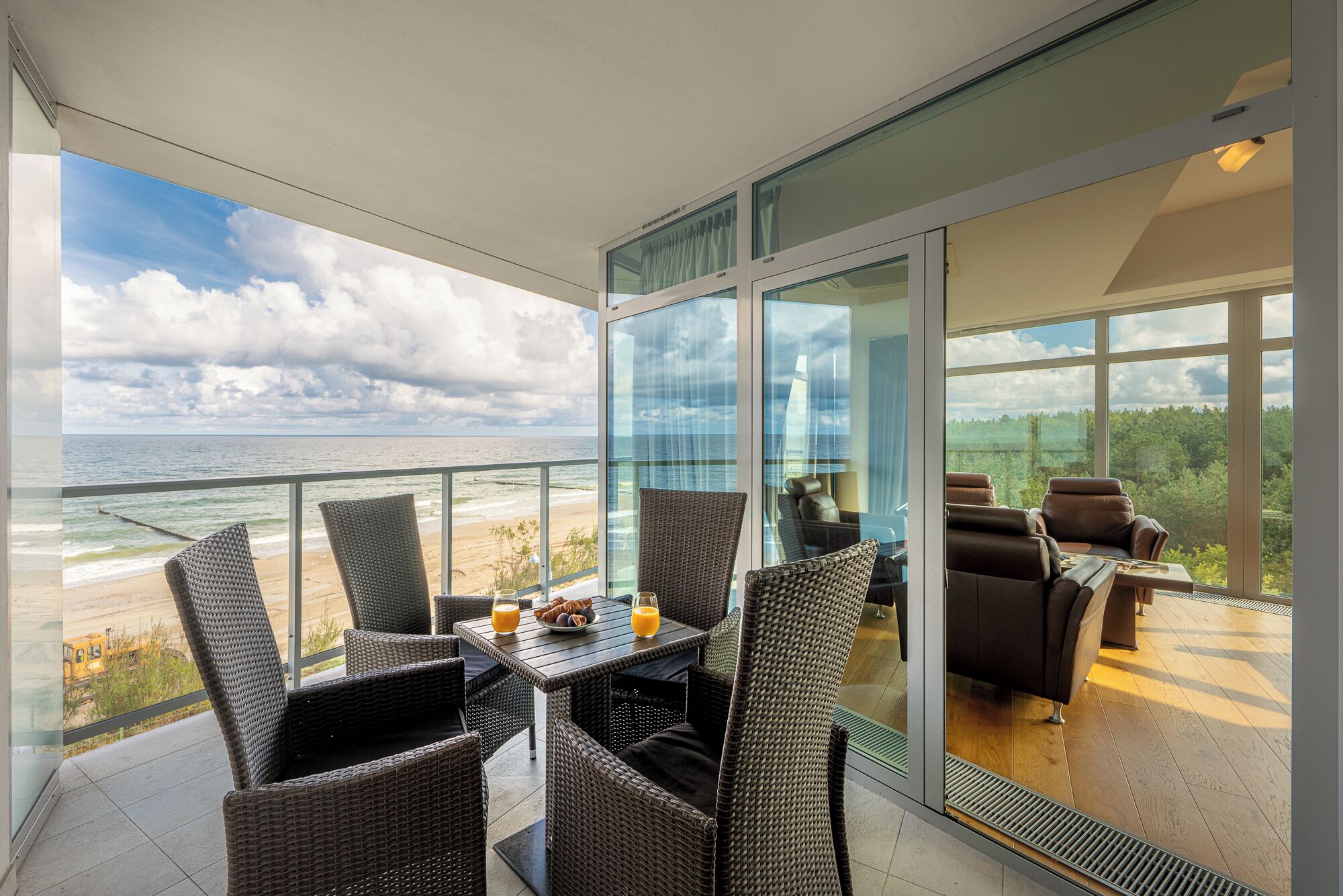 Luxury Apartment, Sea View (III) | Terrace/patio
