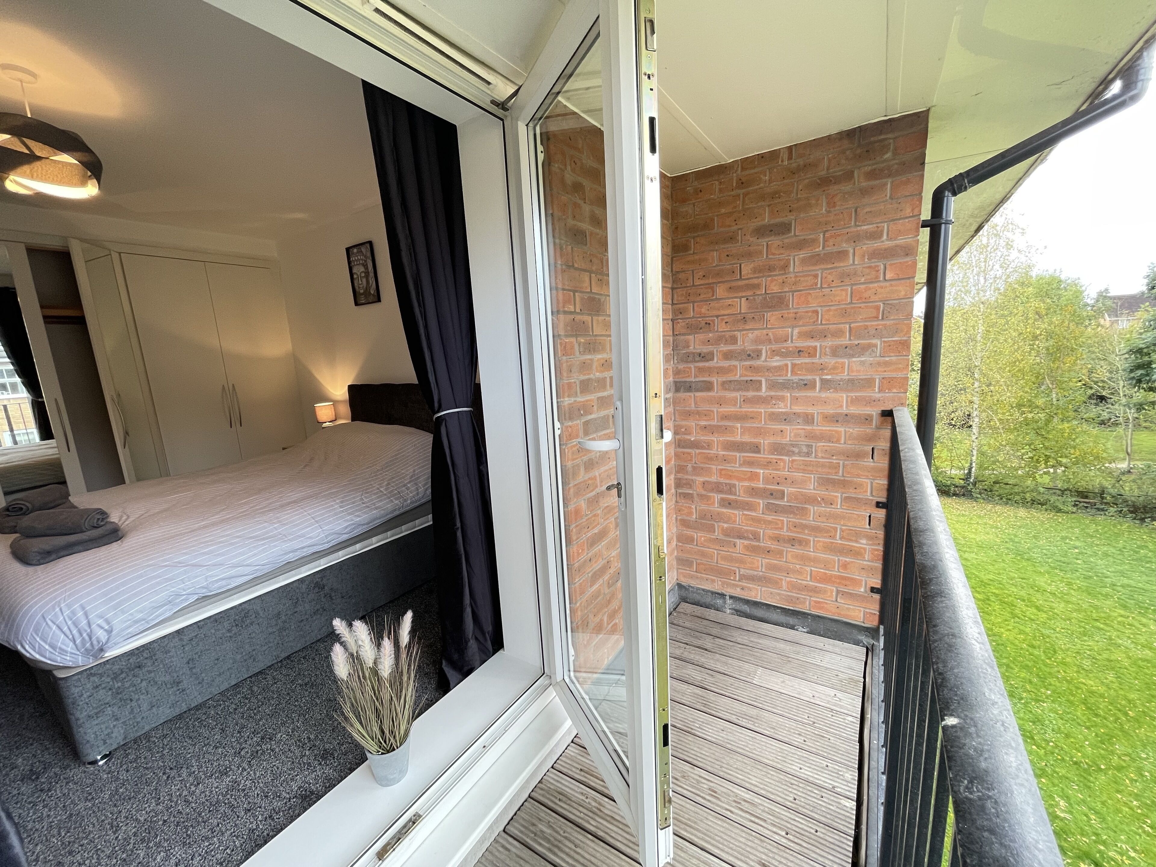 Apartment, Private Bathroom, Courtyard View (Top Floor - LA 35) | Balcony view