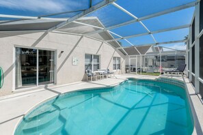 Outdoor pool - Hampton Lakes - Spacious 4bd/2ba Pool Home #4hl510 (Davenport)