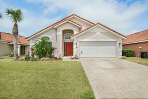 Majoituspaikan julkisivu