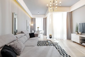 Deluxe-Apartment | Wohnbereich