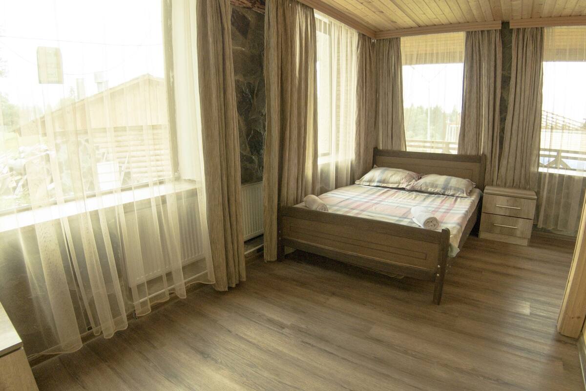 Habitación Deluxe doble | Tabla de planchar con plancha y wifi gratis