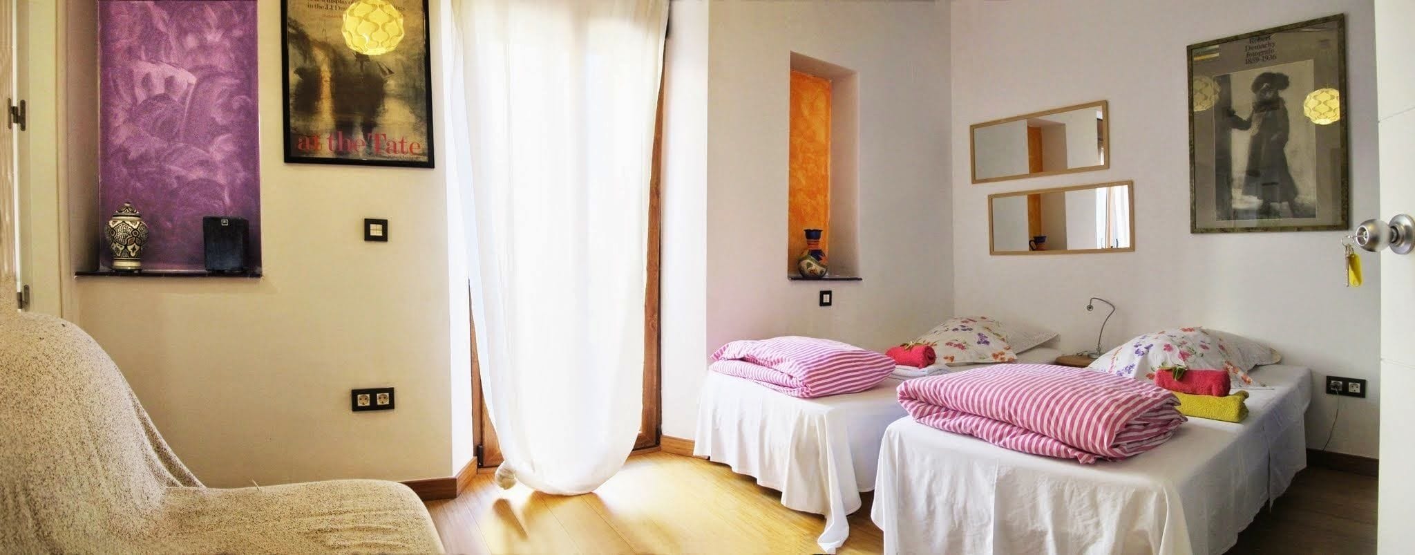 double or twin room | in-room safe, individually decorated, desk, free wifi