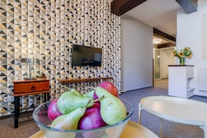 City Apartment, City View | Living room | Smart TV, Netflix - Apartment Charles Bridge (Prague)