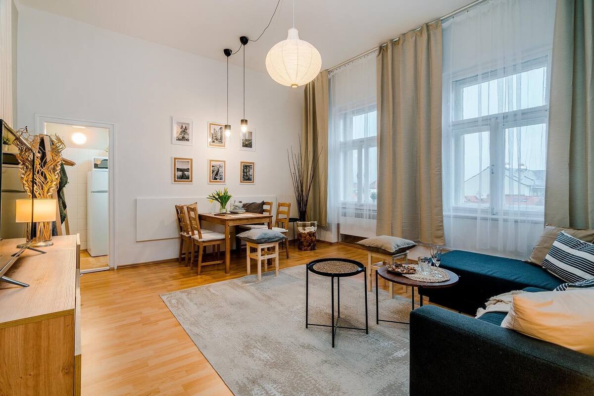 Leilighet – basic | Oppholdsområde | Smart-TV og Netflix