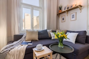 Basic Apartment | Living area | Smart TV, Netflix