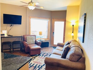 Condo, 1 Bedroom | Living area | TV