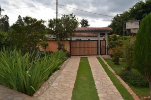Entrada de la propiedad