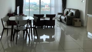 Apartment, 3 Bedrooms | Living area