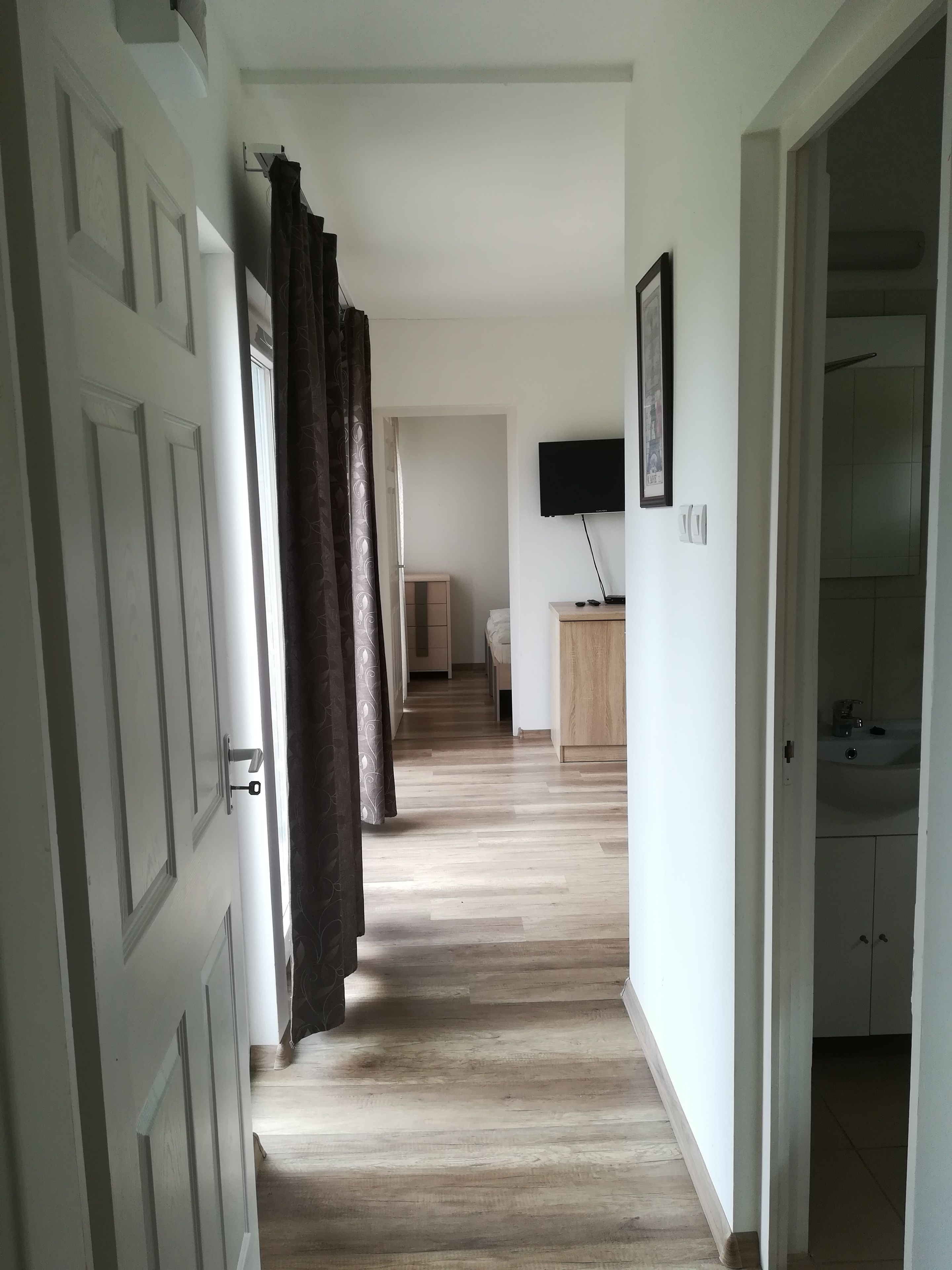 family mobile home, multiple beds, non smoking, garden view | 1 bedroom, desk, blackout curtains, iron/ironing board