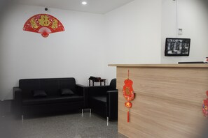 Sala de estar en el lobby