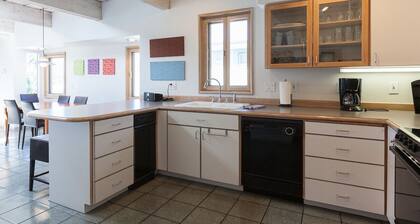 Riverdell Condo feature Floor Heating and Gas Grill by RedAwning