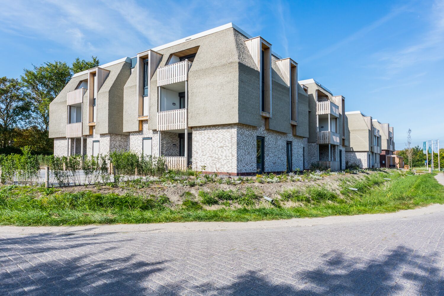 Voorkant van accommodatie