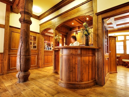 Lobby. Hotel-gasthof Neumühle