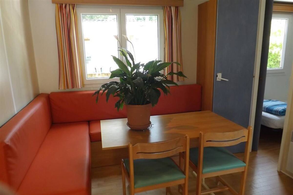 Mobile Home, 2 Bedrooms | Living area | Flat-screen TV