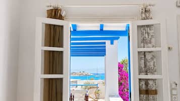 Comfort Double Room, Sea View | In-room safe, soundproofing, iron/ironing board, free WiFi