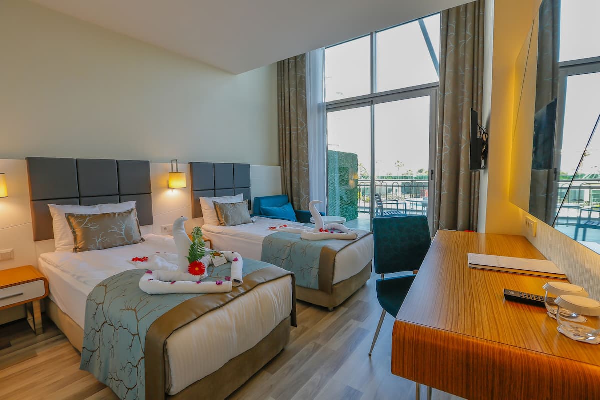 Dúplex familiar (Room) | Artículos del minibar gratis y caja de seguridad en la habitación 