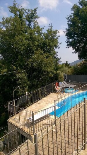 Seasonal outdoor pool