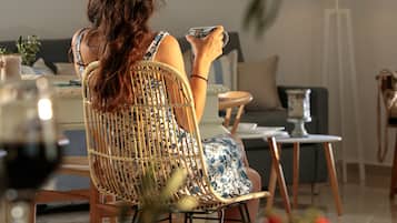 Exclusive-huvila, 3 makuuhuonetta | Oleskelualue | Taulutelevisio