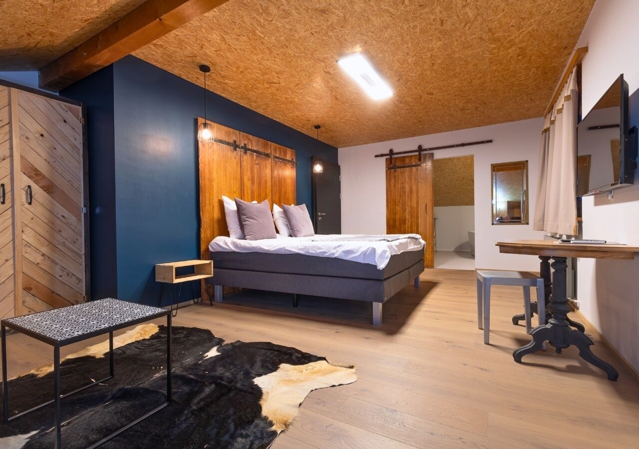 Deluxe tweepersoonskamer, niet-roken | 1 slaapkamer, luxe beddengoed, Select Comfort-bedden