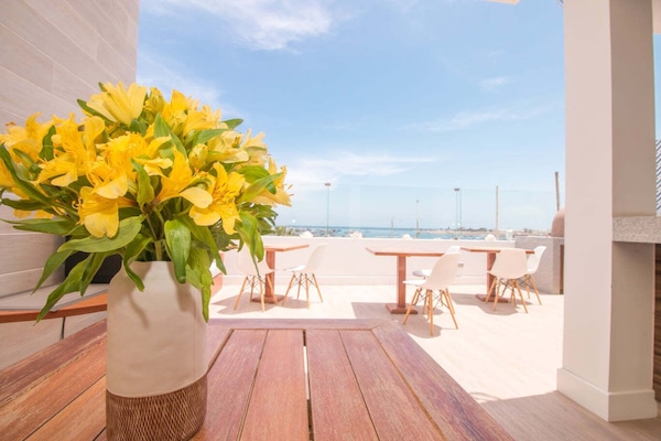 Terrasse sur le toit