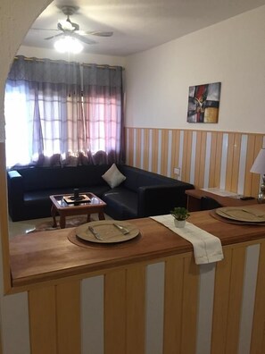 Suite estándar | Área de sala de estar | Televisión