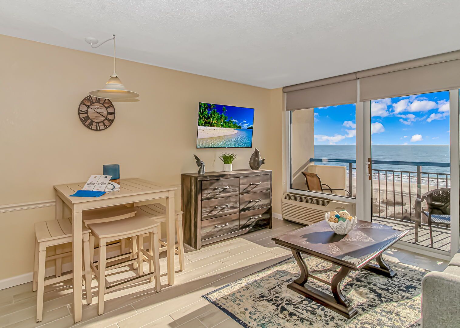 Fully Renovated!  Direct Oceanfront 2 bed / 3 bath - Sleeps 10!