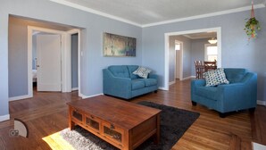 Deluxe House, Non Smoking | Living area | Flat-screen TV - Romantic House (Richmond)