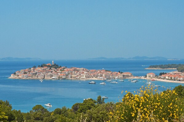 بالقرب من الشاطئ