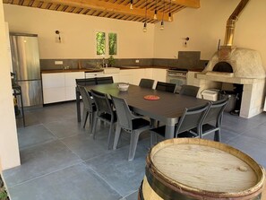 Dining - Charming Provencal House - Private Pool - Near Lake & Beaches (Montauroux)