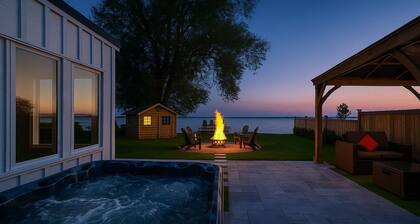 Private Lakefront Cottage | Hot Tub | Family-Friendly Retreat Lake Simcoe