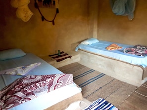 Individually decorated, individually furnished, free rollaway beds
