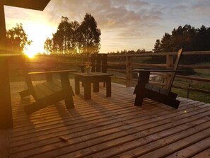 Terrace/patio - Lodge Karku (Pichilemu)