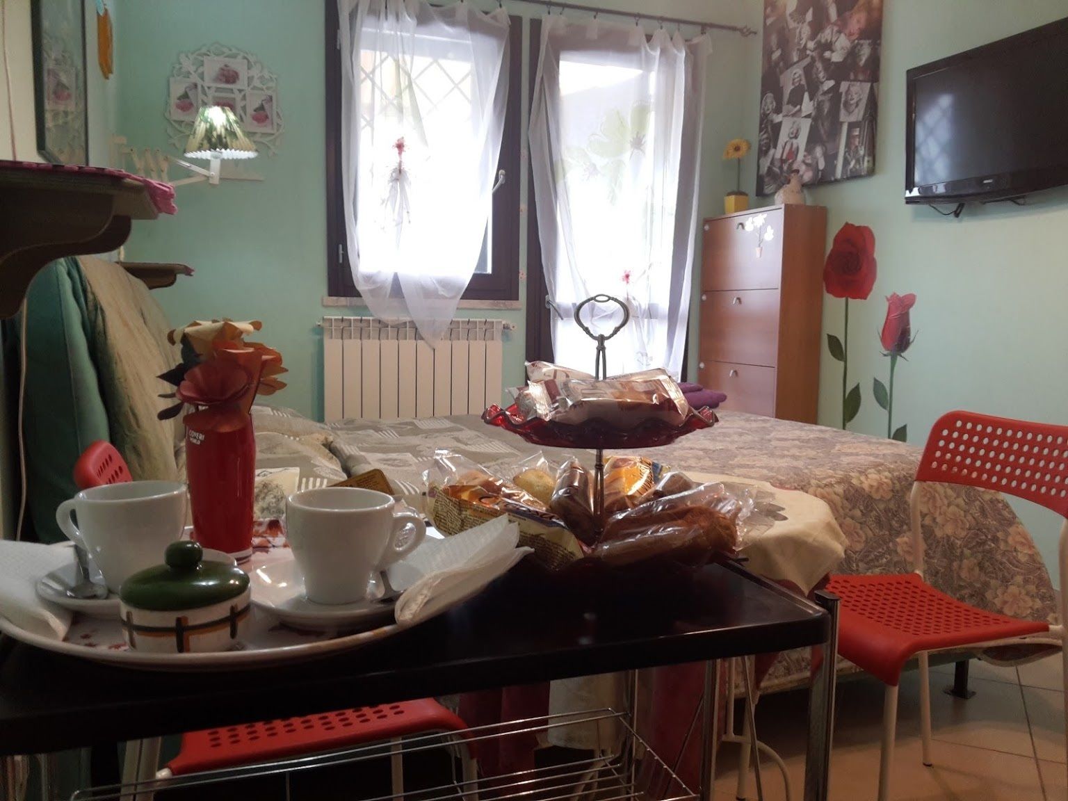 Doppelzimmer | Kostenloses WLAN, Bettwäsche