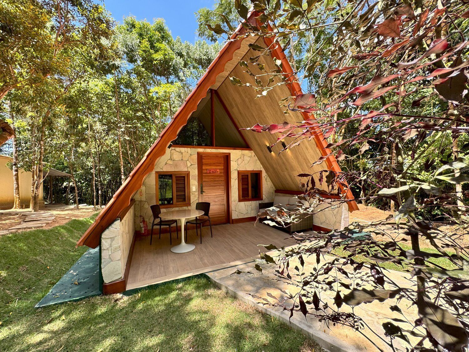 Majoituspaikan julkisivu