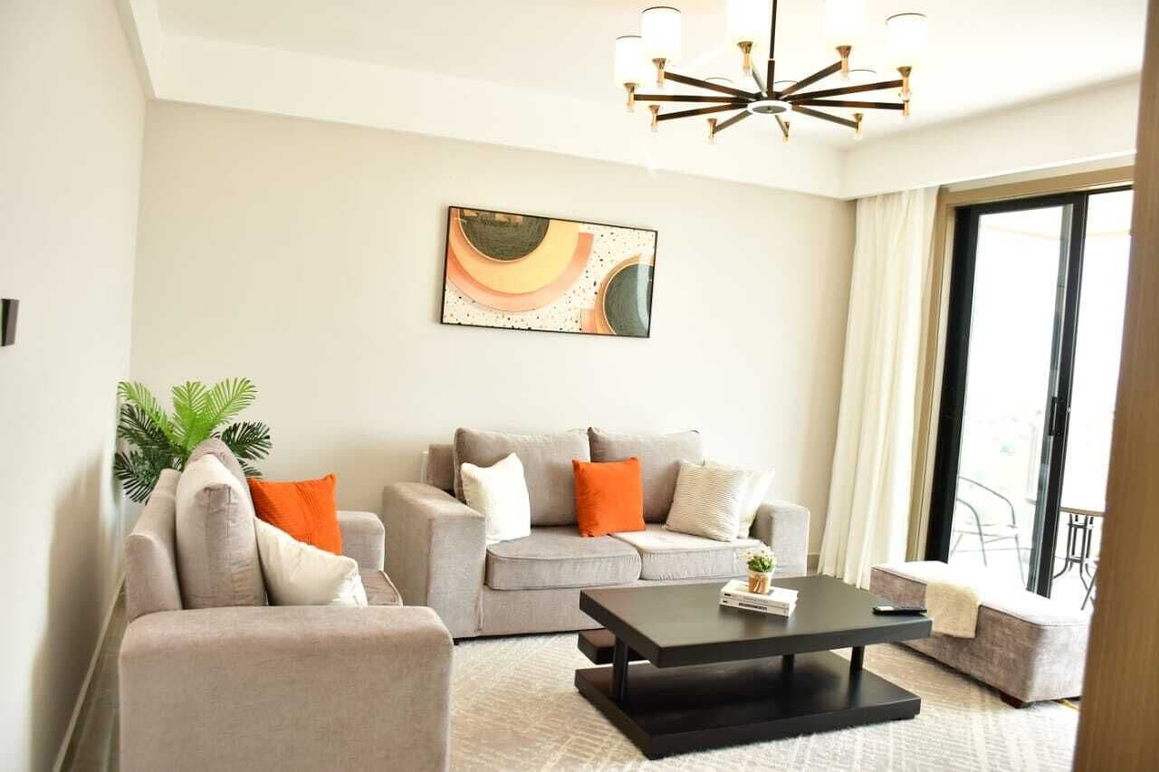 Apartment, 2 Bedrooms, Balcony | Living area | 43-inch Smart TV with digital channels, Netflix, streaming services