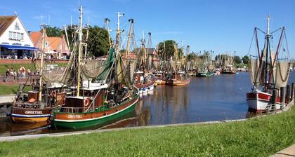 Detached house with large garden and playground, up to 8P, 2km to the North Sea